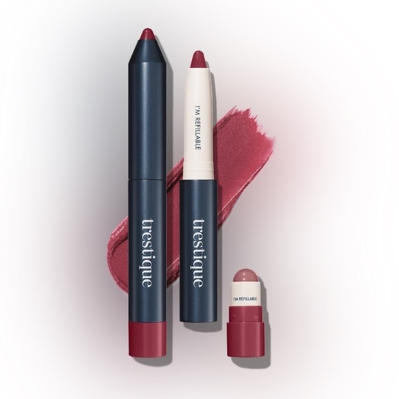 Trestique Lip Crayon in Deep Red - Picture 1 of 10